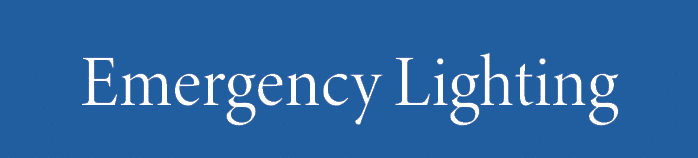 Emergency Lighting 