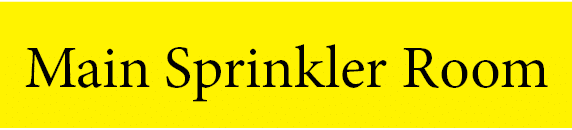 Main Sprinkler Room 