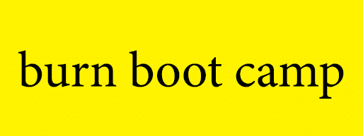burn boot camp